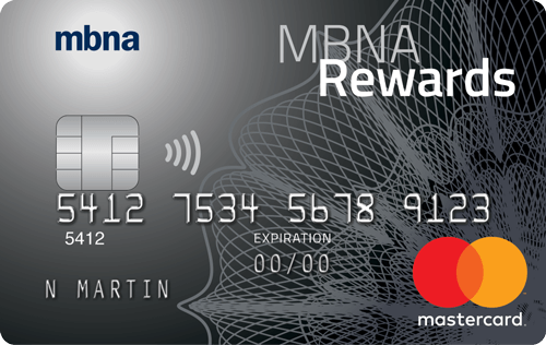 MBNA Rewards Platinum Plus Mastercard credit card